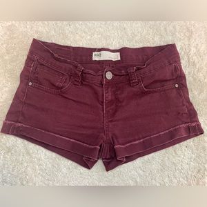 RSQ maroon shorts-Malibu short size 7